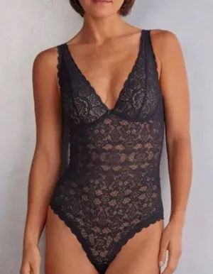 Intimissimi‎ Eleonora Lace Bodysuit Black 38C Size undefined thumbnail 1