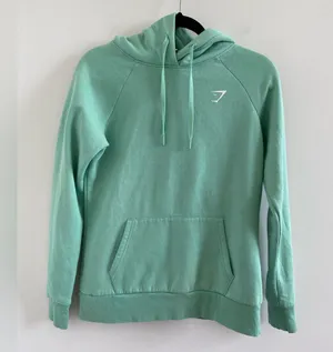 Gymshark Mint Green Training Hoodie Size XS Athleisure Comfy Workout thumbnail 1