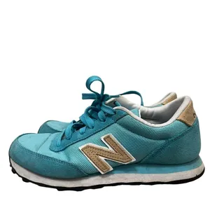 New Balance Light Blue‎ 501 Lace Up Sneakers 6.5 thumbnail 2