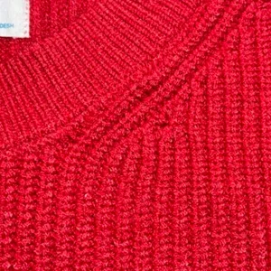 Primark | Red Pullover Sweater With Gold Shoulder Buttons | Small thumbnail 7