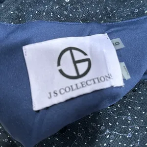 JS Collections‎ Alyssa Sequin Godet Cocktail Dress Navy 6 thumbnail 12