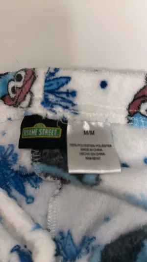 Sesame Street Pajama Cookie Monster Pants thumbnail 3