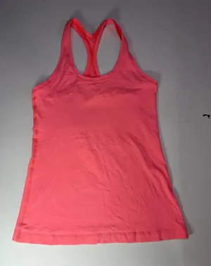 Lululemon Coral Racerback Workout Tank Women’s Small/Medium Approx 16x25 NorCal thumbnail 1