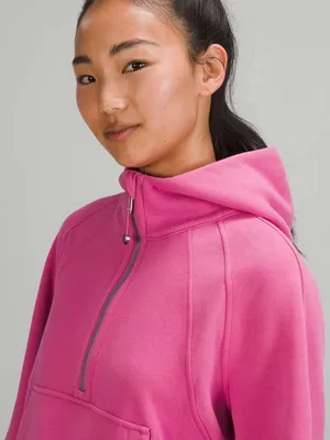 Lululemon Scuba Oversized Half-Zip Hoodie Pink size m/l women's thumbnail 2
