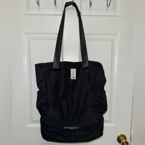 NWT Beyond Yoga Black Tote Bag thumbnail 4