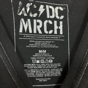 AC/DC Power Up Album Art Hard Rock Band Dip Dye M thumbnail 4