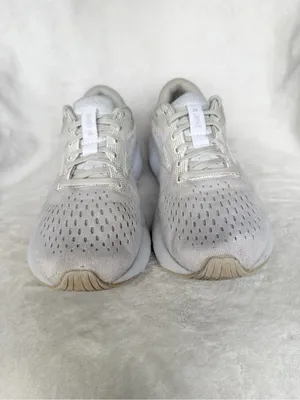 Brooks Ghost 16 Womens Size 9B White Grey Athletic Running Shoes 1204071B151 thumbnail 3