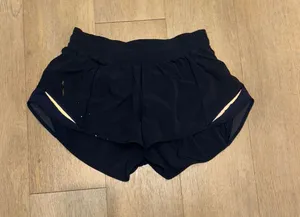 Lululemon Hotty Hot 2.5" Shorts Navy Low-Rise 6 thumbnail 1