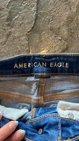American Eagle outfitters jean shorts super stretch thumbnail 2