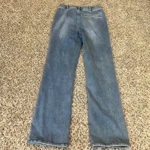 J McLaughlin Womens Size 2 Blue‎ Denim Flare Leg Jeans Split Hem thumbnail 7