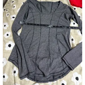 Lululemon striped long sleeve thumbnail 2