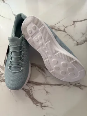 S Sport by Skechers Women’s Resse Slip-On Memory Foam Sneakers – Grey / Light Blue NWT thumbnail 2