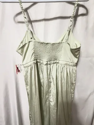 NWT FP Movement Down to Earth Onesie Jumpsuit in Summermist Light Green Small thumbnail 15