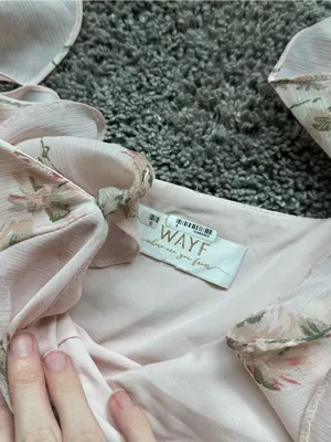Wayf Blush Floral Tiered Maxi Dress thumbnail 5
