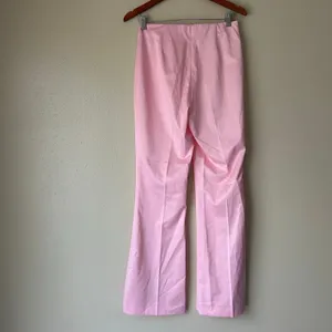 Zara Pink High Rise Pants Size Medium thumbnail 4