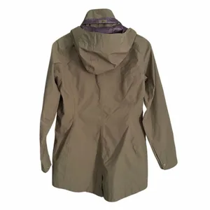 Marmot Lea Jacket Small Olive Green Hooded Raincoat thumbnail 3