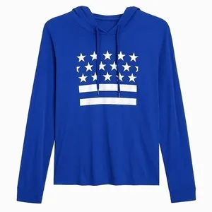 Under Armour Hoodie Sweatshirt Blue American Flag Athletic Womens Sz Medium thumbnail 2