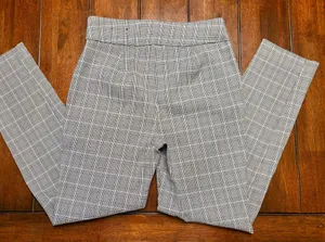 Plaid Slacks Gray Size 4 thumbnail 3