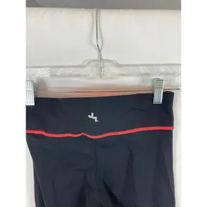 Joy Lab Black Leggings with Exposed Pink Seam Size Small thumbnail 4