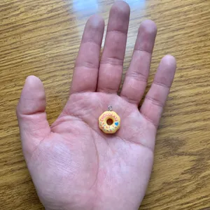 Donut Charm Pendant Yellow thumbnail 4
