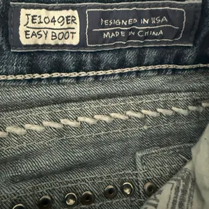 MISS ME Denim Easy Boot Thick Stitch Bling Studded Pockets Blue Jeans Size 29 thumbnail 10