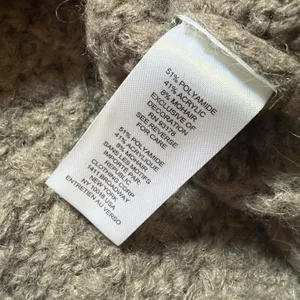 NEW Boho Elie Tahari Gray Cropped Cable Knit Mohair Blend Gray Cottage thumbnail 5