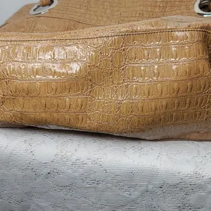 Steve Madden tan large textured Shoulder bag handbag thumbnail 4