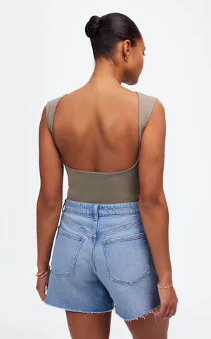 Madewell The Curvy Perfect Vintage Jean Shorts thumbnail 4
