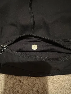 Lululemon Black Athletic Crop Leggings thumbnail 7