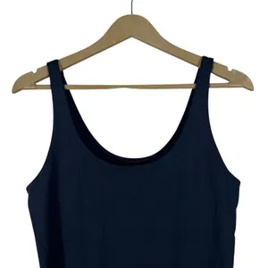 Abercrombie & Fitch Soft A&F Collection Solid Bodycon Black Minimalist Size L thumbnail 2