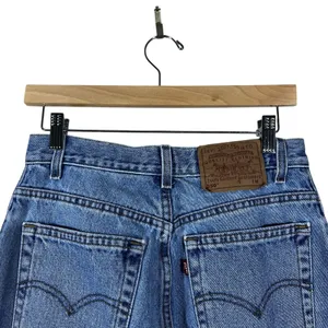 Levi's 550 Relaxed Fit Distressed Tapered Leg Jeans Blue Grunge 90s Size 10 PET thumbnail 5