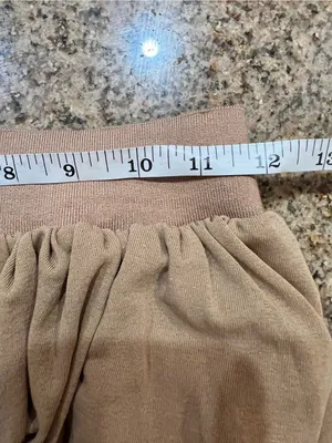 COMMENSE NWT Sold Out Khaki Taupe Gathered Top & Flowy Maxi Skirt Set XS thumbnail 7