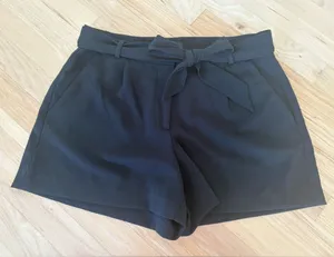 LOFT Women’s Black Dress Shorts thumbnail 1