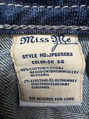 Miss Me Blue Low-Rise Boot Cut Stretch Denim Jeans thumbnail 11