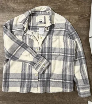 American Eagle flannel shirt shacket thumbnail 1