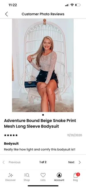 Lulus Bodysuit thumbnail 6