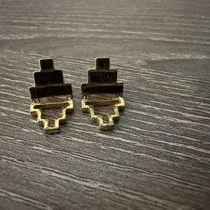 Gorjana Peytin Hinged Stud Earring 18K Gold Plated thumbnail 5