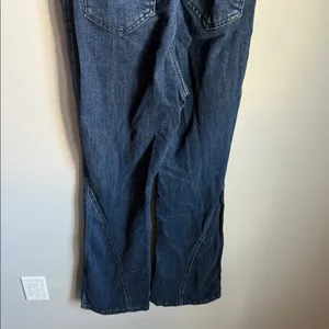 Free People CRVY Ring The Alarm Denim Jumpsuit. XS thumbnail 12