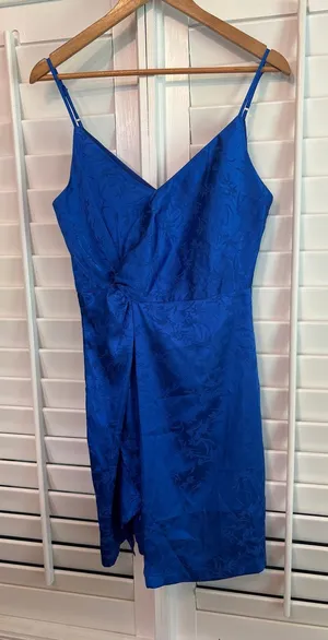 Lulus Blue‎ Dress Size Medium thumbnail 1