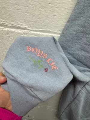 Boys Lie Word Vomit Crewneck thumbnail 6