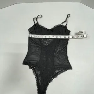 Victoria's Secret Black Bodysuit 34B -In‎ Bag. thumbnail 8