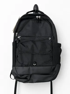 Target Black Laptop Backpack 16" Water-Repellent Travel School Work Backpack NWT thumbnail 1