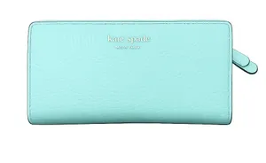 2021 Kate Spade New‎ York Mint Pebbled Leather Continental Wallet PWRU0064 thumbnail 1