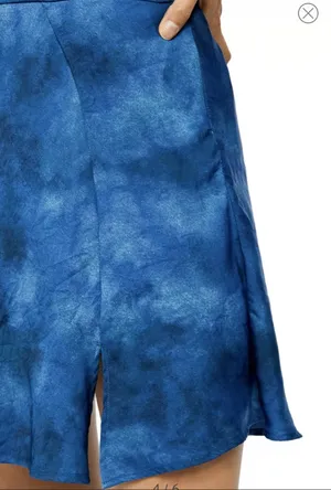 Free People SZ 8 Martine Flirt Tie-Dyed Mini Skirt BNWTS SIZE 8 $68.00 thumbnail 5