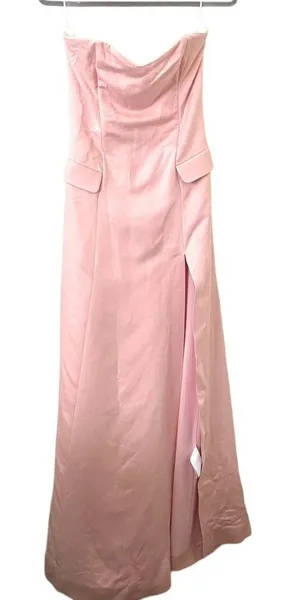 MARIA VITTORIA PAOLILLO Sleeveless Rose Pink‎ Gown NWT Sz IT 40 (S) thumbnail 1