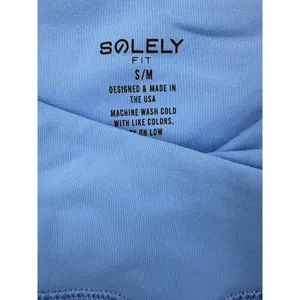 Solely Fit - Energy Contour Tank & Strong Cut Biker Shorts in Blue thumbnail 2
