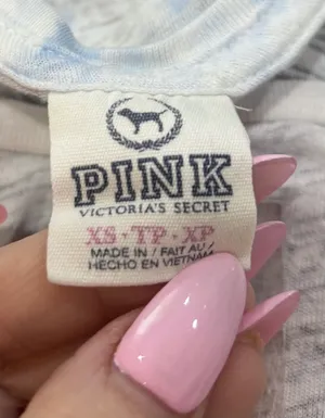 Victoria's Secret PINK Vintage Oversize Logo-Print Scoop Neck Tee thumbnail 8