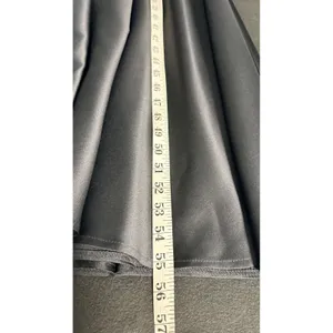 Vintage 80s Bari Jay Black Velvet Satin Belted Peplum Midi Cocktail Dress 9/10 thumbnail 9