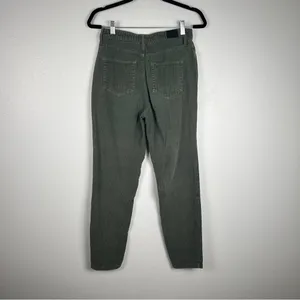 BDG Women's Mom High Rise Corduroy Dark‎ Green Pants Sz 25 thumbnail 6