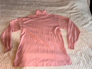 Ralph Lauren Dusty Pink Cotton Turtleneck thumbnail 5